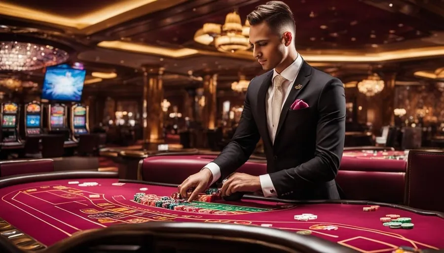 Baccarat Table